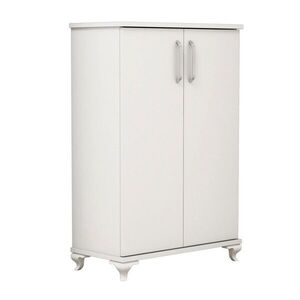 Kalune Design Botník ASTA 100 cm bílý obraz