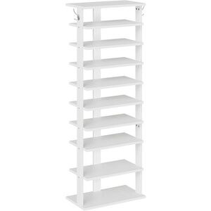 Botník Vasagle Kloudy 50 cm bílý II obraz