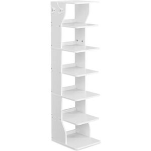 SONGMICS Botník VASAGLE Peter 30 cm bílý obraz