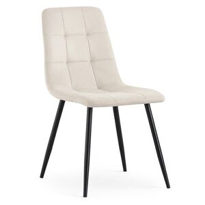 Ak furniture Čalouněná jídelní židle Nero béžová obraz