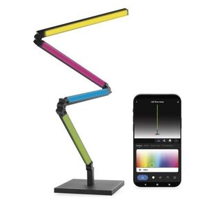 EMOS Chytrá LED stojací lampa GoSmart černá obraz