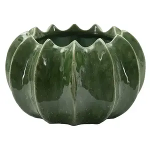 Mauro Ferretti Dekorativní odkládací miska Cactus 22 cm zelená obraz