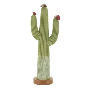 Mauro Ferretti Dekorativní soška Cactus 45 cm zelená obraz
