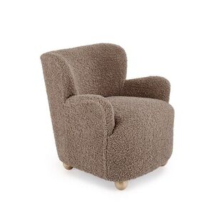 HALMAR Designové křeslo Claudio cappuccino obraz