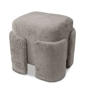 Kontrast Designový taburet Tokio 42 cm taupe obraz