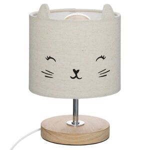 ATMOSPHERA Dětská noční lampa CAT krémová obraz