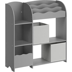 SONGMICS Dětský regál Greys 93 cm šedý obraz