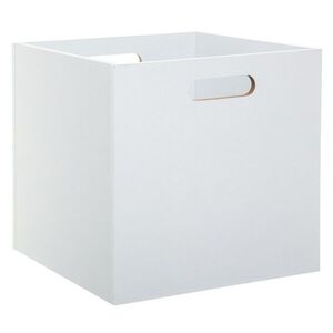 5five Simply Smart Dřevěný úložný box XERO 31x31 cm bílý obraz