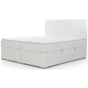 Eltap Dvoulůžková postel BOLERO 140x200 Soft 17 bílá obraz