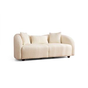 Hanah Home Dvoumístná pohovka Venedik 190 cm boucle krémová obraz
