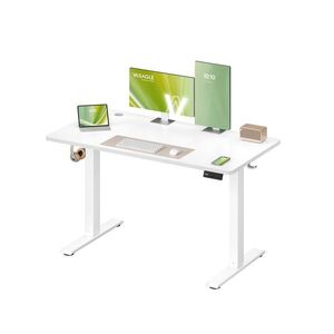 SONGMICS Elektricky nastavitelný psací stůl Vasagle Foral II 120 cm bílý obraz