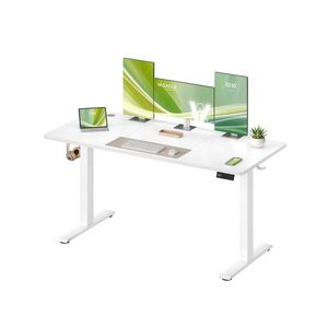 SONGMICS Elektricky nastavitelný psací stůl Vasagle Foral II 140 cm bílý obraz