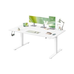 SONGMICS Elektricky nastavitelný psací stůl Vasagle Kory 160 cm bílý obraz