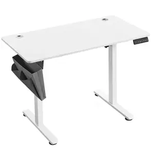 SONGMICS Elektricky nastavitelný psací stůl Vasagle Paradise 120 cm bílý obraz