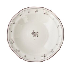 Affekdesign Hluboký porcelánový talíř ROSALIE 22 cm krémový obraz