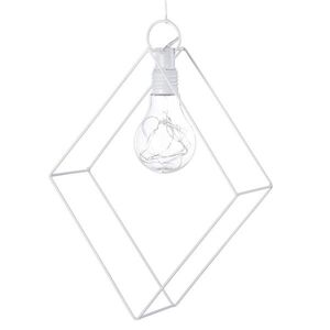DecoKing Industriální vánoční osvětlení CALOS 25, 5 cm bílé obraz