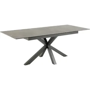 Actona Jídelní rozkládací stůl Heaven 168/210 cm černý obraz