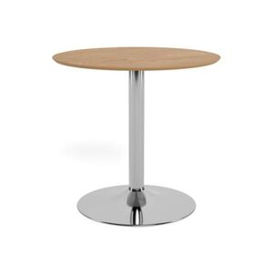 Actona Jídelní stůl Ibiza 80 cm dub přírodní/stříbrný obraz