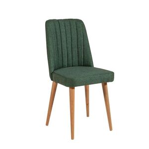 Kalune Design Jídelní židle Stormi z masivu borovice Atlantic/zelená obraz