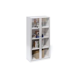 Kancelářská knihovna Houseland Prime Core 01 80 cm bílá obraz