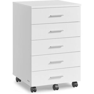 SONGMICS Kancelářský kontejner Vasagle Grigo 42 cm bílý obraz