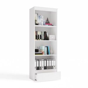 TP Living Kancelářský regál Palermo 65 cm bílý obraz