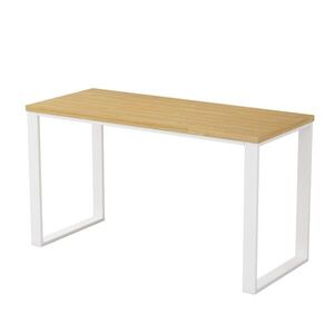 Kancelářský stůl Houseland Nuvia Home 05 160 cm dub/bílý obraz