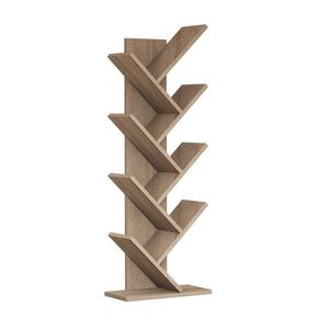 Kalune Design Knihovna HITIT ořech obraz