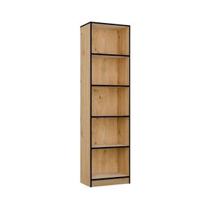 TP Living Knihovna R50 50 cm dub Artisan/černá obraz