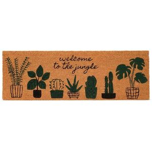 GIFTDECOR Kokosová rohožka Welcome 40x120 cm hnědá obraz