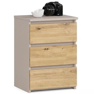 Ak furniture Komoda CL3 40 cm kašmír/dub Artisan obraz