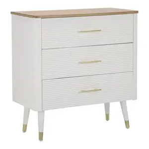 Mauro Ferretti Komoda Matera 78 cm bílá obraz