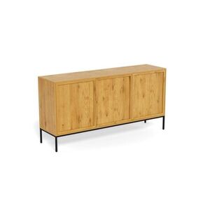 Actona Komoda Palmdale 158 cm dub divoký/černý obraz
