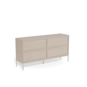 Actona Komoda Palmdale 158 cm šedá obraz