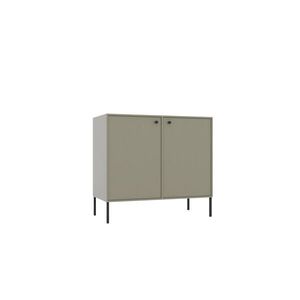 ADRK Komoda Tilina 2D 84 cm eukalyptus/černá obraz
