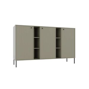 ADRK Komoda Tilina 3D 6P 155, 7 cm eukalyptus/černá obraz