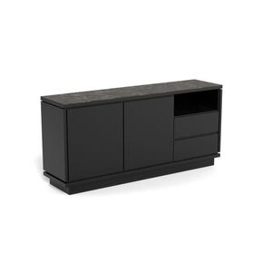 Actona Komoda Tribeca 160 cm černá obraz