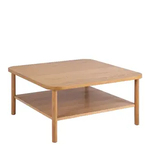 Actona Konferenční stolek Banbury 90 cm dub přírodní lakovaný obraz