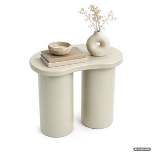 Ak furniture Konferenční stolek Cube 41 cm krémový obraz