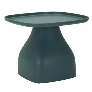 Mauro Ferretti Konferenční stolek Gea 38 cm petrolejově modrý obraz