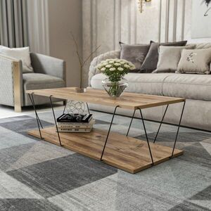 Hanah Home Konferenční stolek Labranda 120 cm borovice atlantic obraz