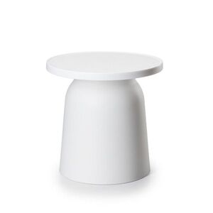 HowHomely Konferenční stolek OTTO 46 cm bílý obraz