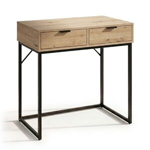 Ak furniture Konzolový stolek Elano 80 cm černý/Dub Artisan obraz