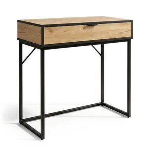 Ak furniture Konzolový stolek Modena 80 cm černý/dub Craft obraz