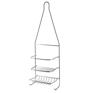 Bathlab Koupelnová polička CARL SILVER 15x46 cm stříbrná obraz