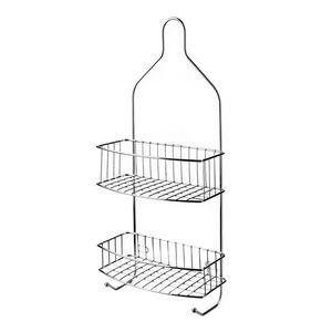 Bathlab Koupelnová polička CARL SILVER 15x56 cm stříbrná obraz