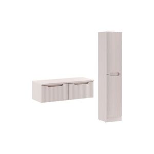 Comad Koupelnová sestava Nova Cashmere I se skříňkami a deskou 100 cm kašmírová obraz