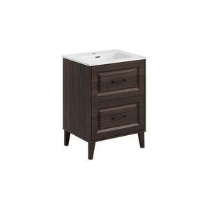 Comad Koupelnová skříňka Dorothy Go se zápustným umyvadlem 60 cm dub ristretto obraz