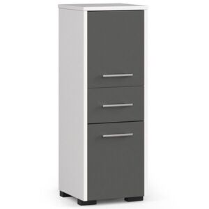 Ak furniture Koupelnová skříňka FIN bílá/grafitová obraz
