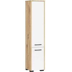 Ak furniture Koupelnová skříňka FIN I 30 cm dub artisan/bílá obraz